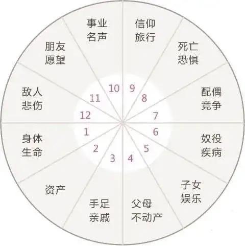 怎样查自己十二宫位